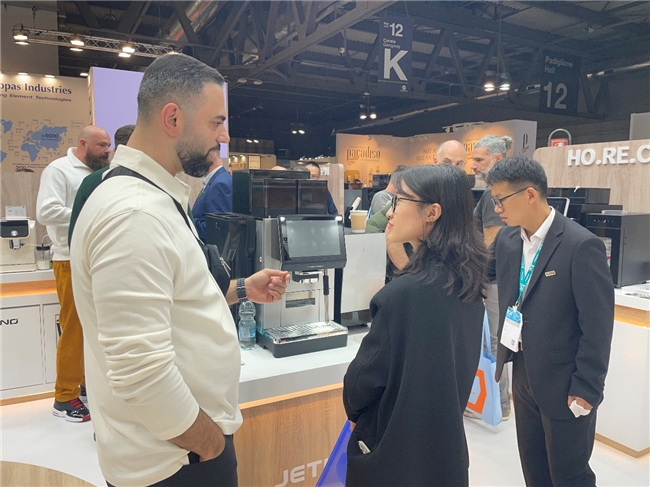 ：以咖啡为名让世界看见中国大智造的硬核魅力麻将胡了2试玩模拟器技诺咖啡机工厂闪耀米兰(图4)